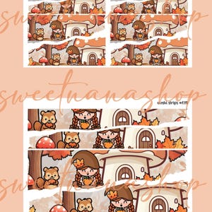 washi strips - autumn