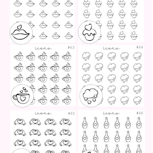 stickers icone san valentino - amore