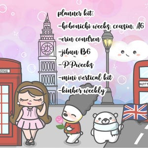 planner kit - london