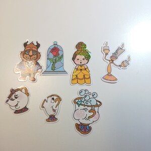 die cuts stickers set - olographic