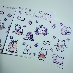 Bunny sticker