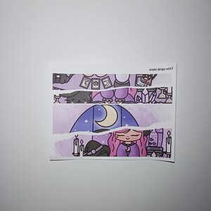 washi strips "lunar witch"