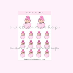 Stickers Nanà heart