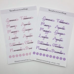 stickers mesi bicolor