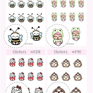 stickers #037/040