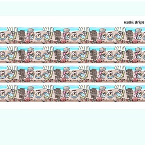 washi strips  "welcome to the beach"