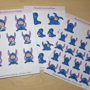 stickers  Stitch&Nanà