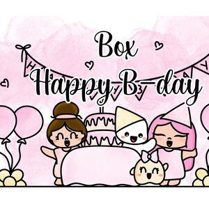happy B-day box