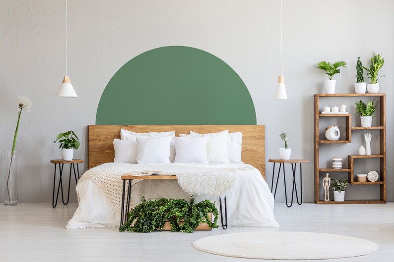 Arch Headboard Decal Headboard Bed Arch Sticker Arch Wall Etsy Canada