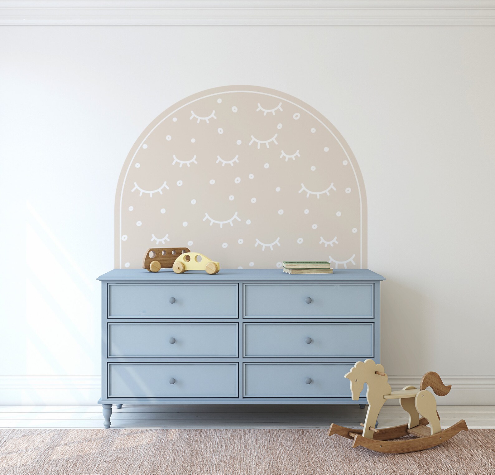 Nursery Arch Decal Arch Wall Decal Arch Wall Sticker Kids Etsy