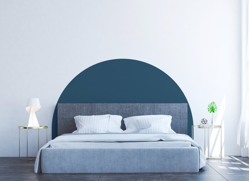 Arch Headboard Decal Headboard Bed Arch Sticker Arch Wall Etsy Canada