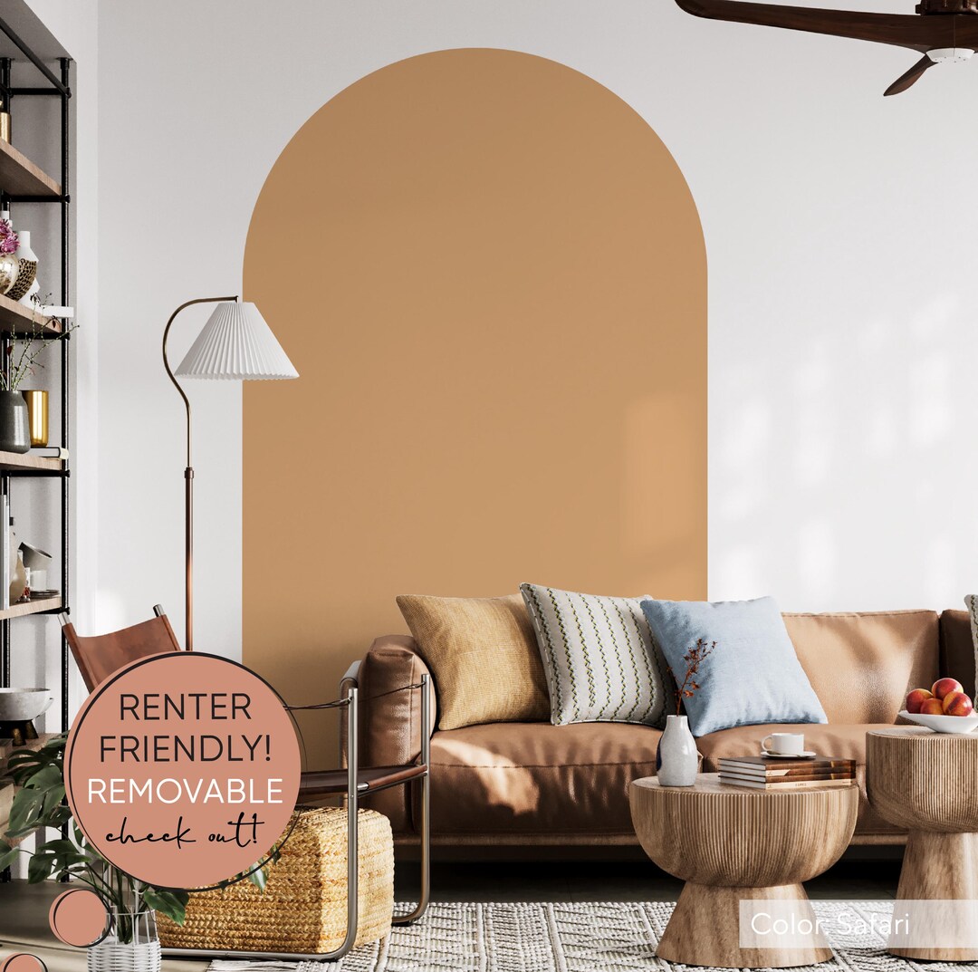 Boho Arch Wall Decal: Removable Peel and Stick Sticker - Etsy