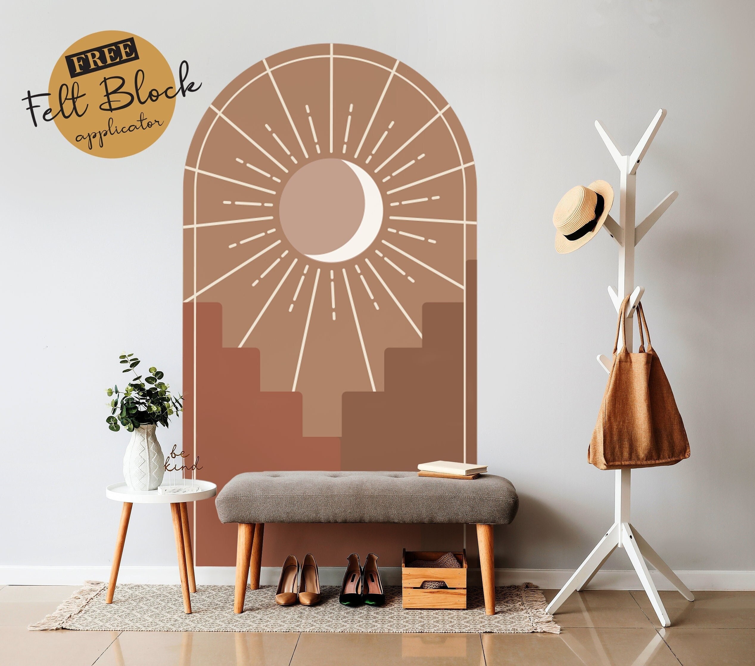 Arch Wall Decal Arch Wall Sticker Color Arch Wall Sticker | Etsy UK