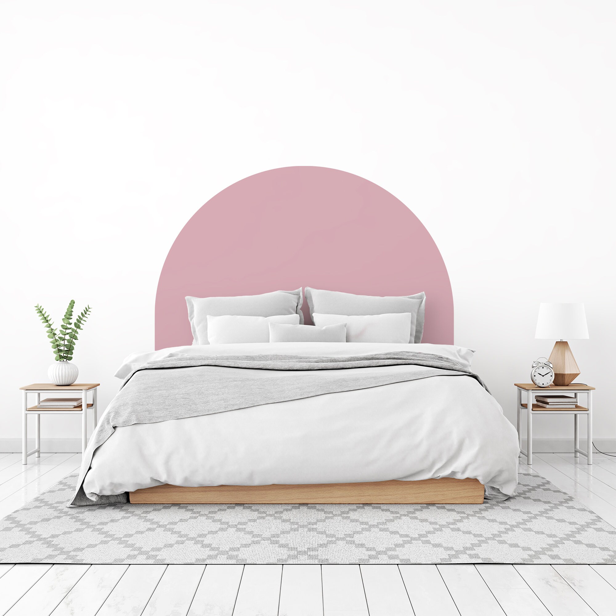 Headboard Bed Arch Sticker Arch Headboard Decal Arch Wall Etsy Australia