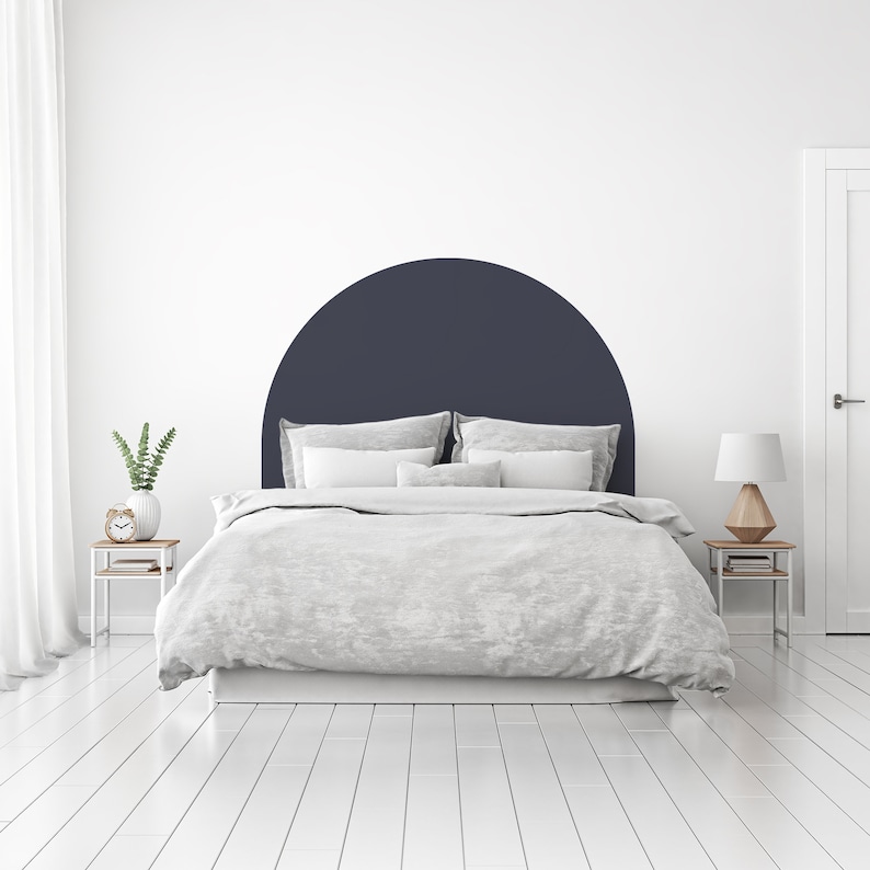 Arch Headboard Decal Headboard Bed Arch Sticker Arch Wall Etsy Canada