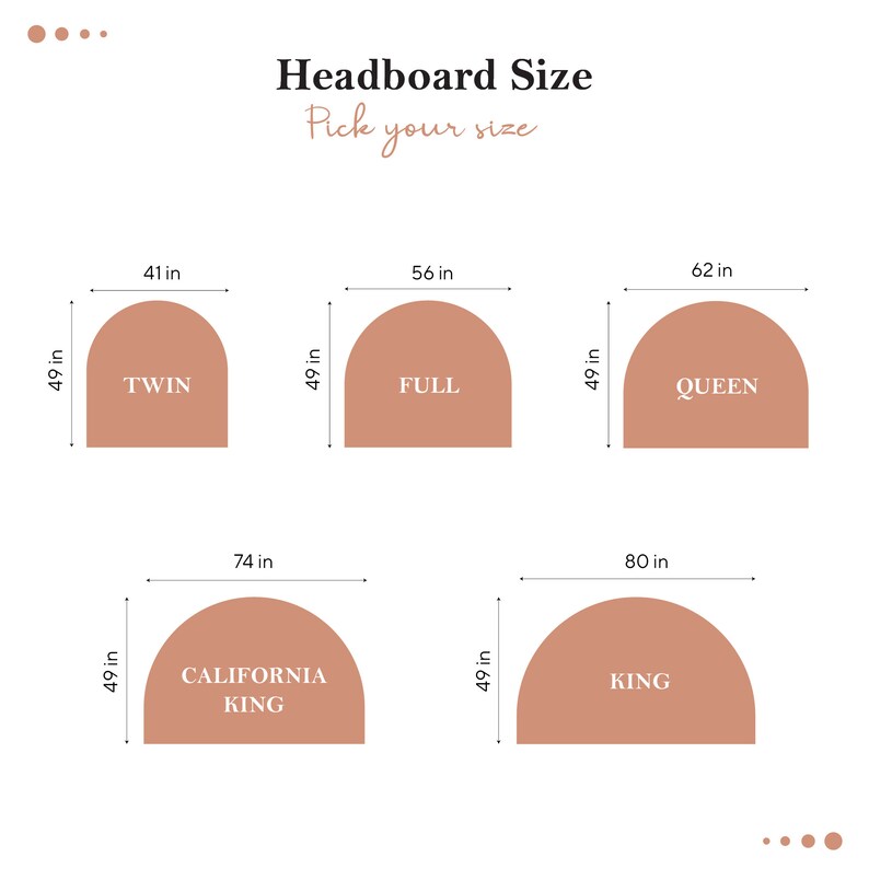 Headboard Bed Arch Sticker Arch Headboard Decal Arch Wall Etsy