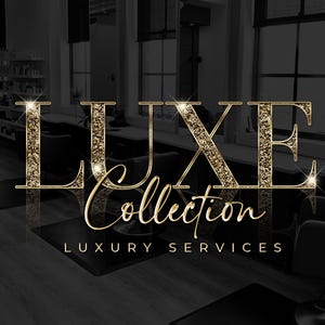 Beauty Logo, Gold Logo, Glitter Logo, Chrome Logo, Sparkle Logo, Beige Logo, Luxury Logo, Makeup Logo, Hair Logo,  Boutique Logo, Lash Logo, Nails Logo, Brows Logo, Gold Black Logo, Cosmetics Logo, Salon Logo, Aesthetics Logo, Skincare Logo