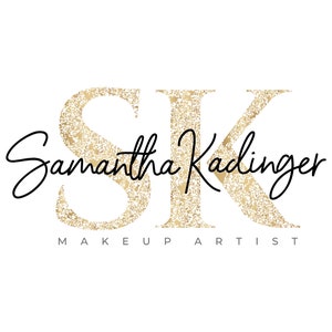 Beauty Logo, Gold Logo, Pink Logo, Makeup Logo, Glitter Logo, Signatur Logo, Boutique Logo, Haar Logo, Nails Logo, Lash Logo, Salon Logo