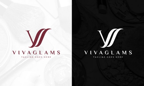 Initial letter V logo template suitable for businesses and product names.  This stylish logo design could be used for different purposes for a  company, product, service or for all your ideas. 7357582