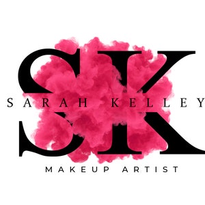 Pink Beauty Logo, Smoke Logo, Makeup Artist Logo, Boutique Logo, Nails Lash Salon Logo, Custom Logo Design, Business Logo, Luxury Logo