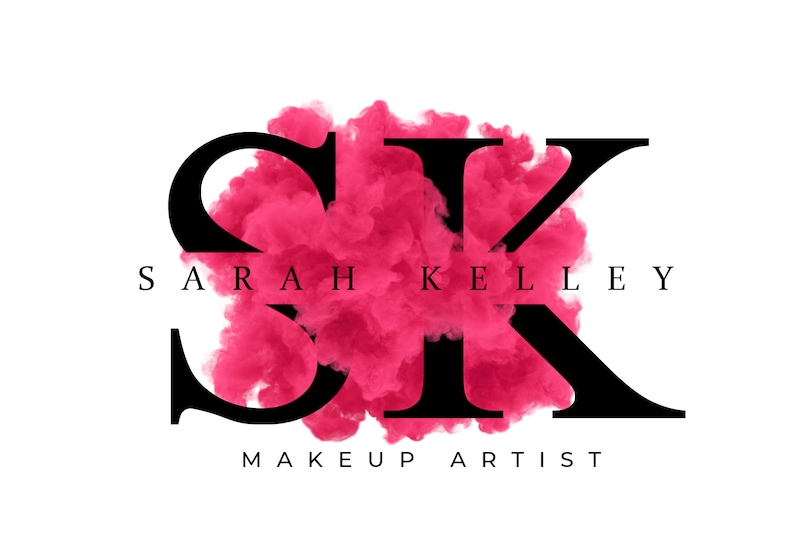 Pink Beauty Logo, Smoke Logo, Makeup Artist Logo, Boutique Logo, Nails Lash Salon Logo, Custom Logo Design, Business Logo, Luxury Logo