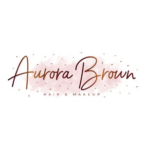 Beauty Logo, Gold Logo, Pink Logo, Glitter Logo, Makeup Logo, Hair Logo, Nails Logo, Lash Logo, Boutique Logo, Sparkle Logo, Salon Logo