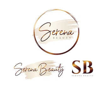 Beauty Logo Design, Makeup Artist Logo, Boutique Logo Design, Custom Logo Design, Logo Design, Fashion Boutique Logo, Hair Stylist Logo