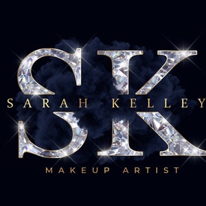 Beauty Logo, Silver Logo, Gold Logo, Smoke Logo, Holographic Logo, Glitter Logo, Sparkle Logo, Makeup Logo, Hair Logo, Lash Logo, Nails Logo