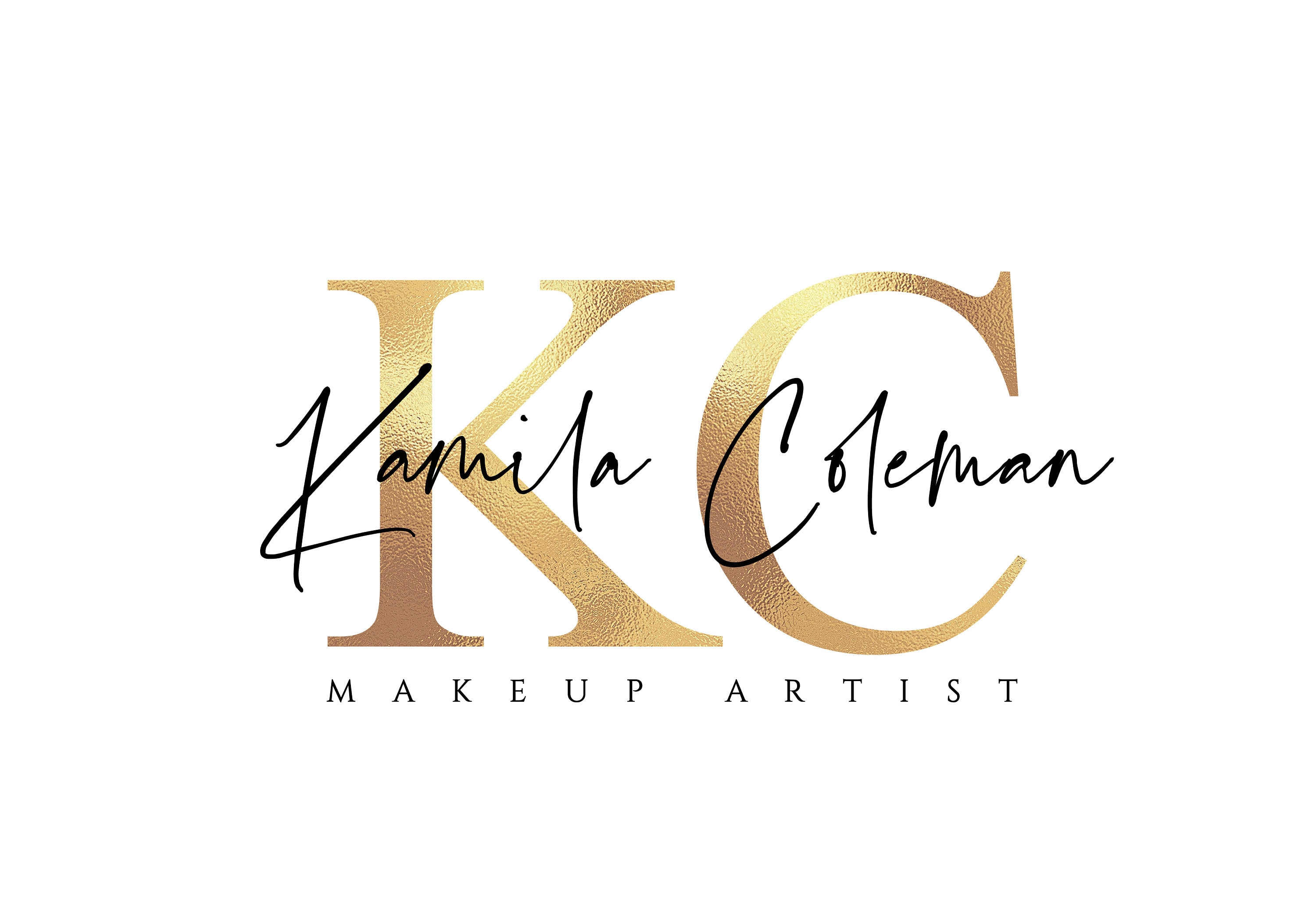 Gold Logo Design Makeup Artist Logo Boutique Logo Design Etsy