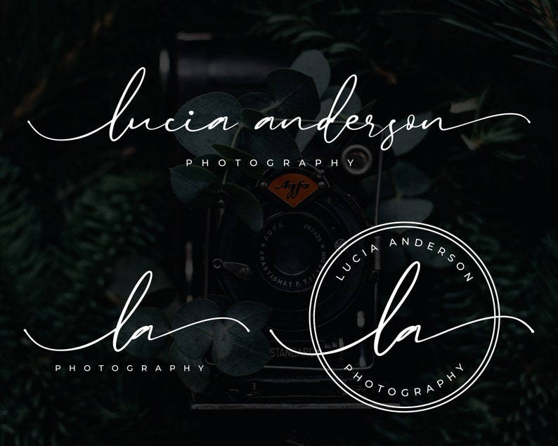 Photography Logo and Watermark, Custom Logo Design Photography, Handwritten Signature Logo, Signature Logo, Custom Logo Design, Minimalist 