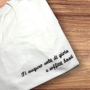 T-Shirt ti auguro salti di gioia e soffitti bassi