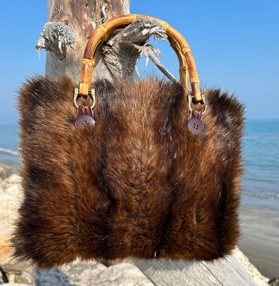Designer fur bag hot sale