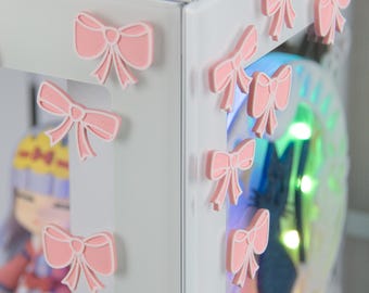 Stick-on Plates | Anime Bowties | Decorative Stick-on Plates to Accessorize and Decorate your Gaming PC and Setup