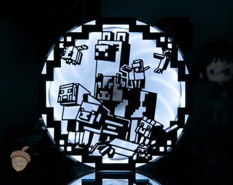 Fan Shroud | Minecraft Animals | Shroud/Cover/Grill for 120mm computer/PC case fans | Made to Order