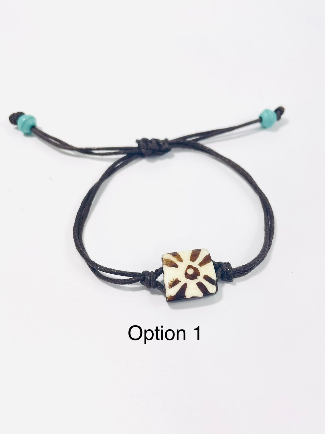 Peace Sign Bracelet Peace and Love Beaded Bracelets Gift Etsy