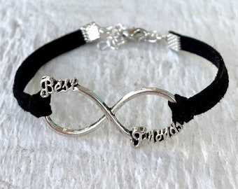 Matching bracelets, Friendship bracelets, Bracelets for couple, Infinity bracelets