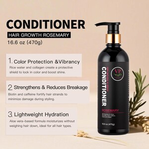 All Natural Conditioner - Rosemary 16.6 oz