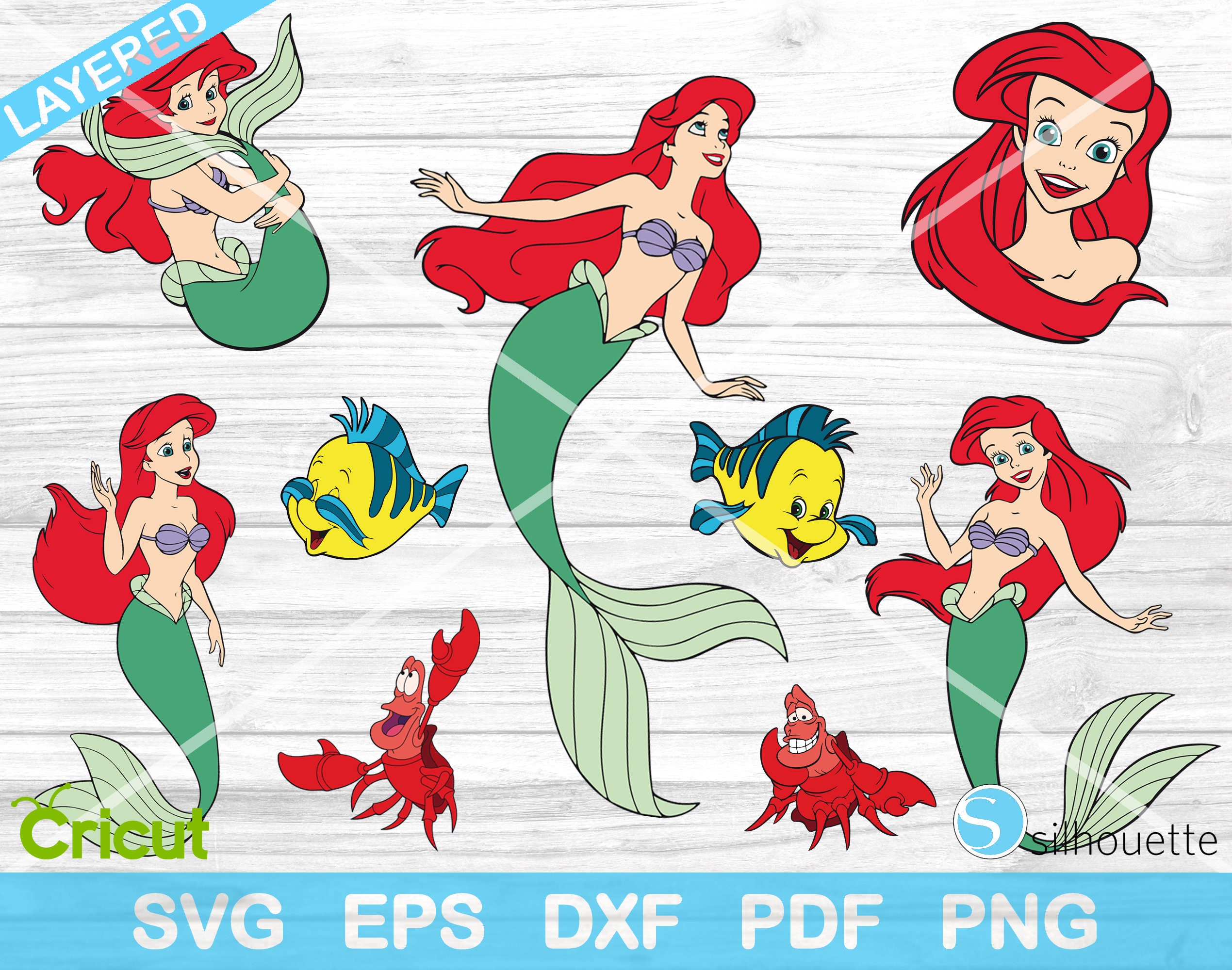 Free Free 228 Little Mermaid Svgs SVG PNG EPS DXF File