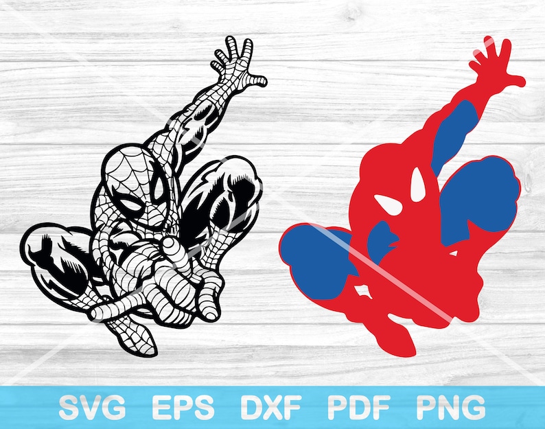 Download Spider Man SVG Marvel Comics Svg Comics Print Vector Art ...