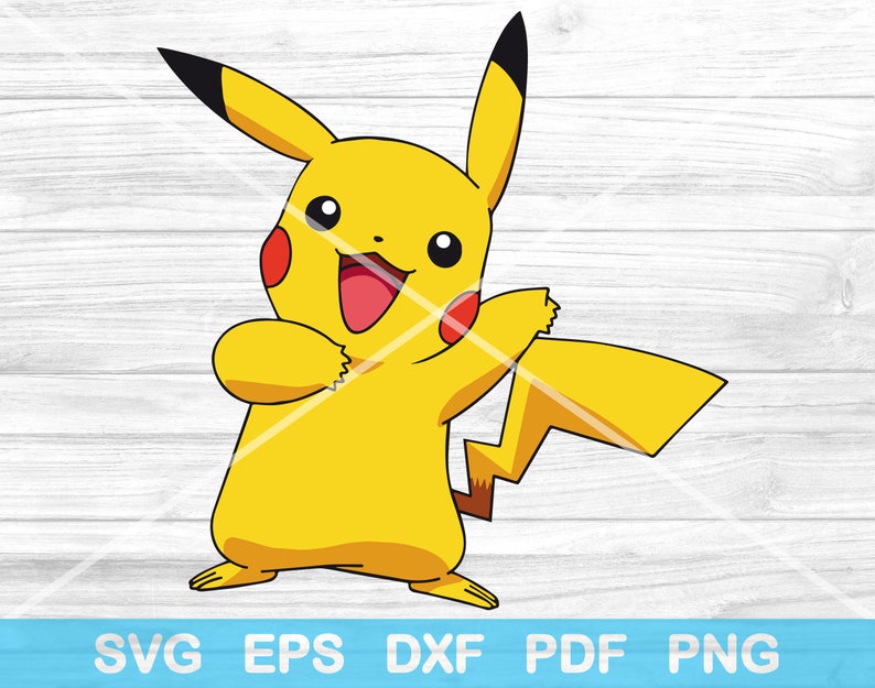 Download Pokemon SVG Bundle 5 Cut Files Pokemon logo SVG Pikachu ...