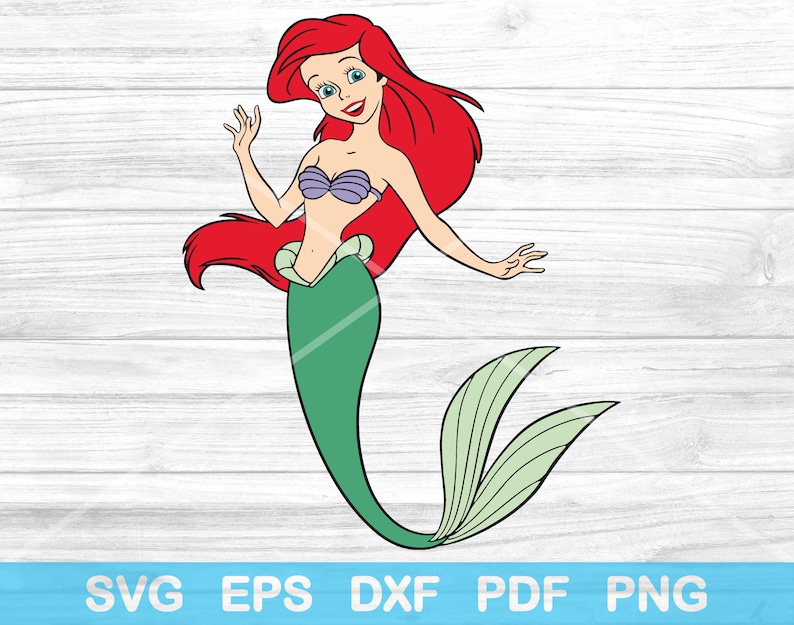 Little Mermaid SVG Bundle 9 Svg Cut Files Ariel Svg Disney ...