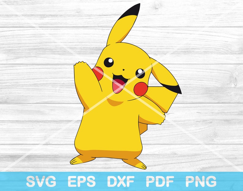 Download Pokemon SVG Bundle 5 Cut Files Pokemon logo SVG Pikachu Cut | Etsy