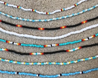 handmade beaded choker necklaces