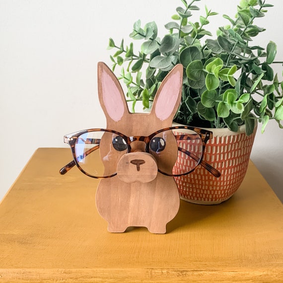 Support de lunettes en bois de lapin -  France