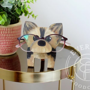 Yorkie Glasses Stand