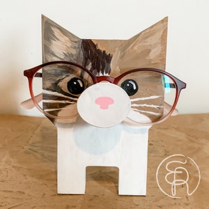 Custom Cat Glasses Stand