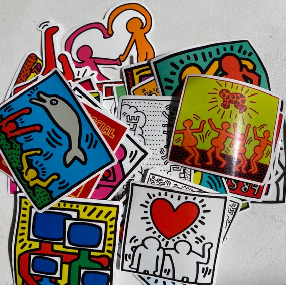 Keith Haring Pop Art Stickers