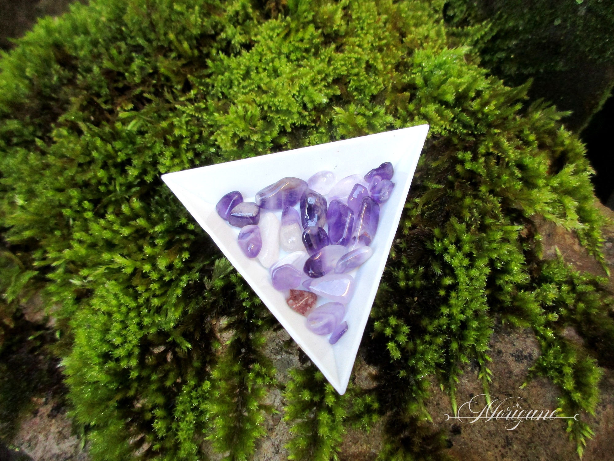 Gravier Améthyste, Pierre Naturelle 5/15mm, Cristal Améthyste Naturelle, de Guérison/Force et Vitali