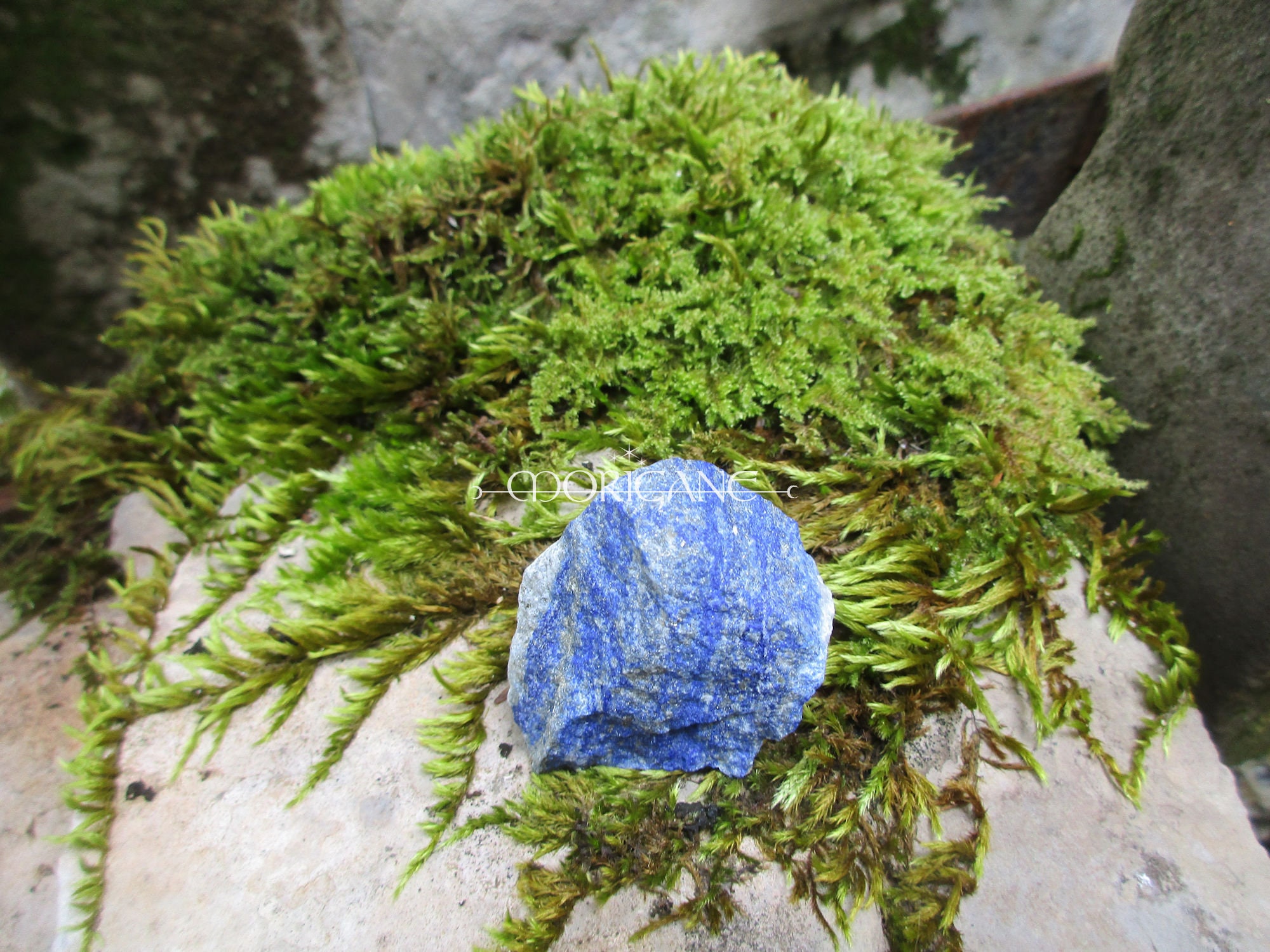 1 Pierre de 50G Lapis Lazuli Naturelle Précieuse Brute Cristal Cristaux Idée Cadeau Décoration Litho