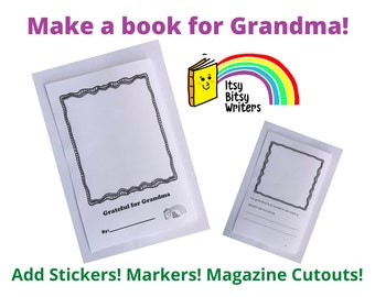 Grateful for Grandma: A Printable Mini Book